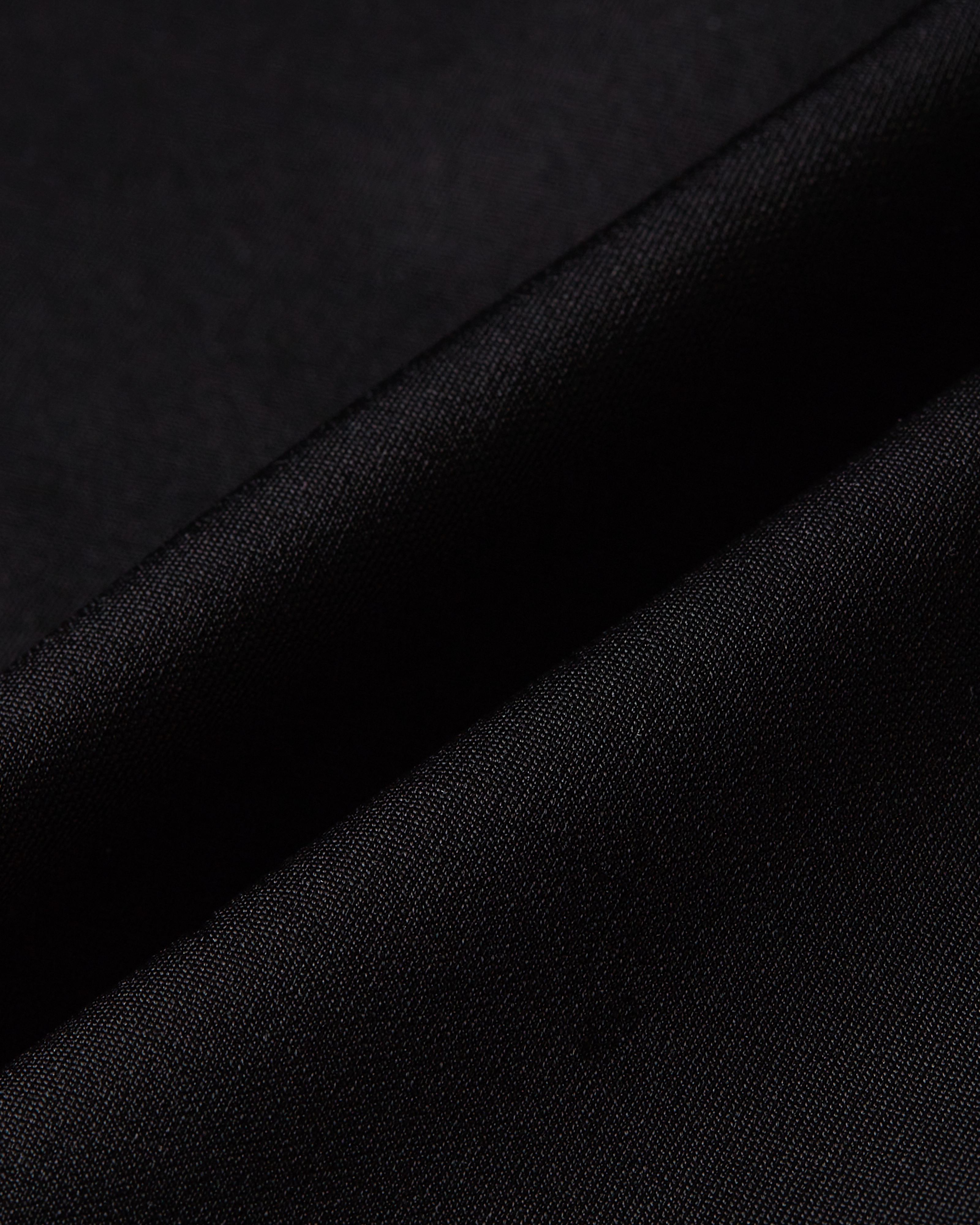 Detail product image of black laser cut bralette showing clean edges with a smooth and precise finish