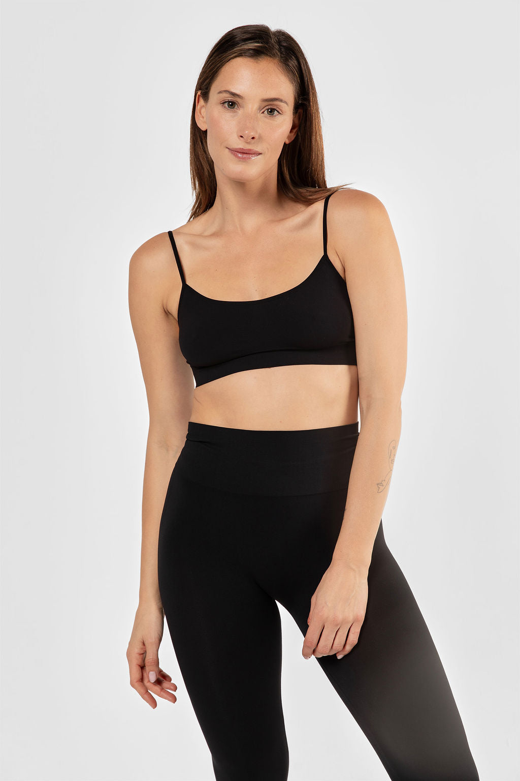 Scoop bralette Black