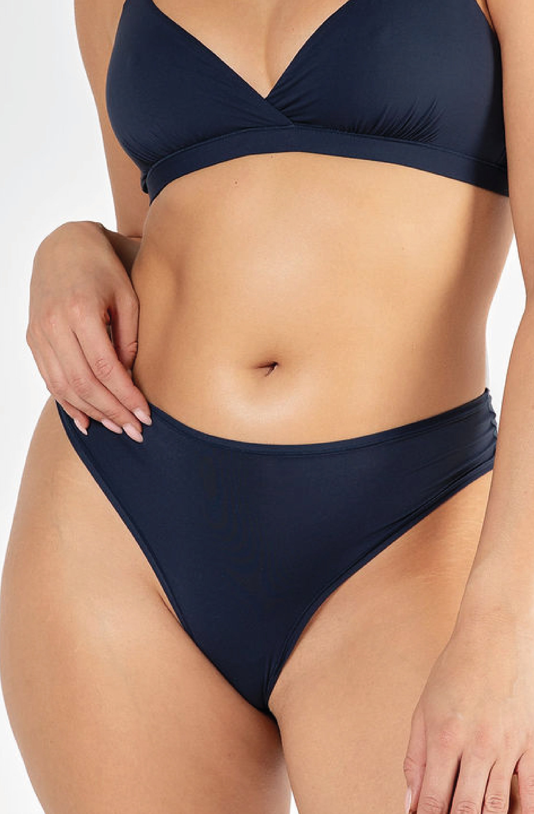 Softskin thong Dark Blue