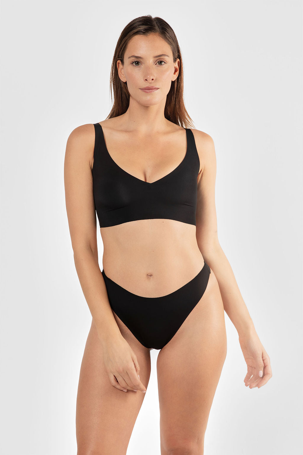 Laserwear thong Black