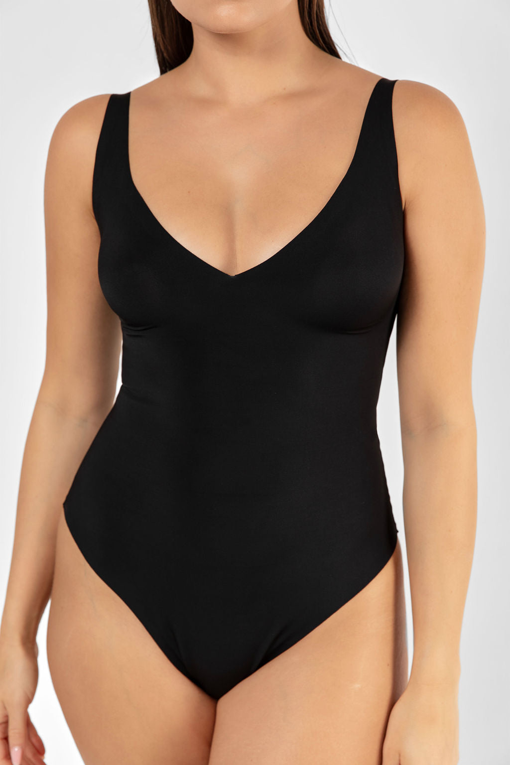 Laserwear Bodysuit thong Black