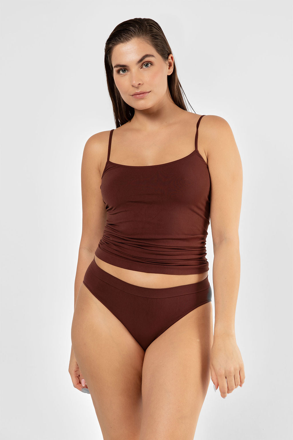 Cami top Brown