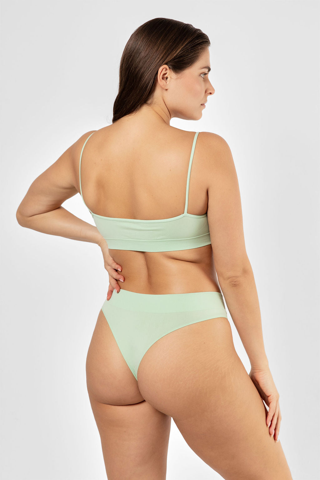 Scoop bralette Matcha