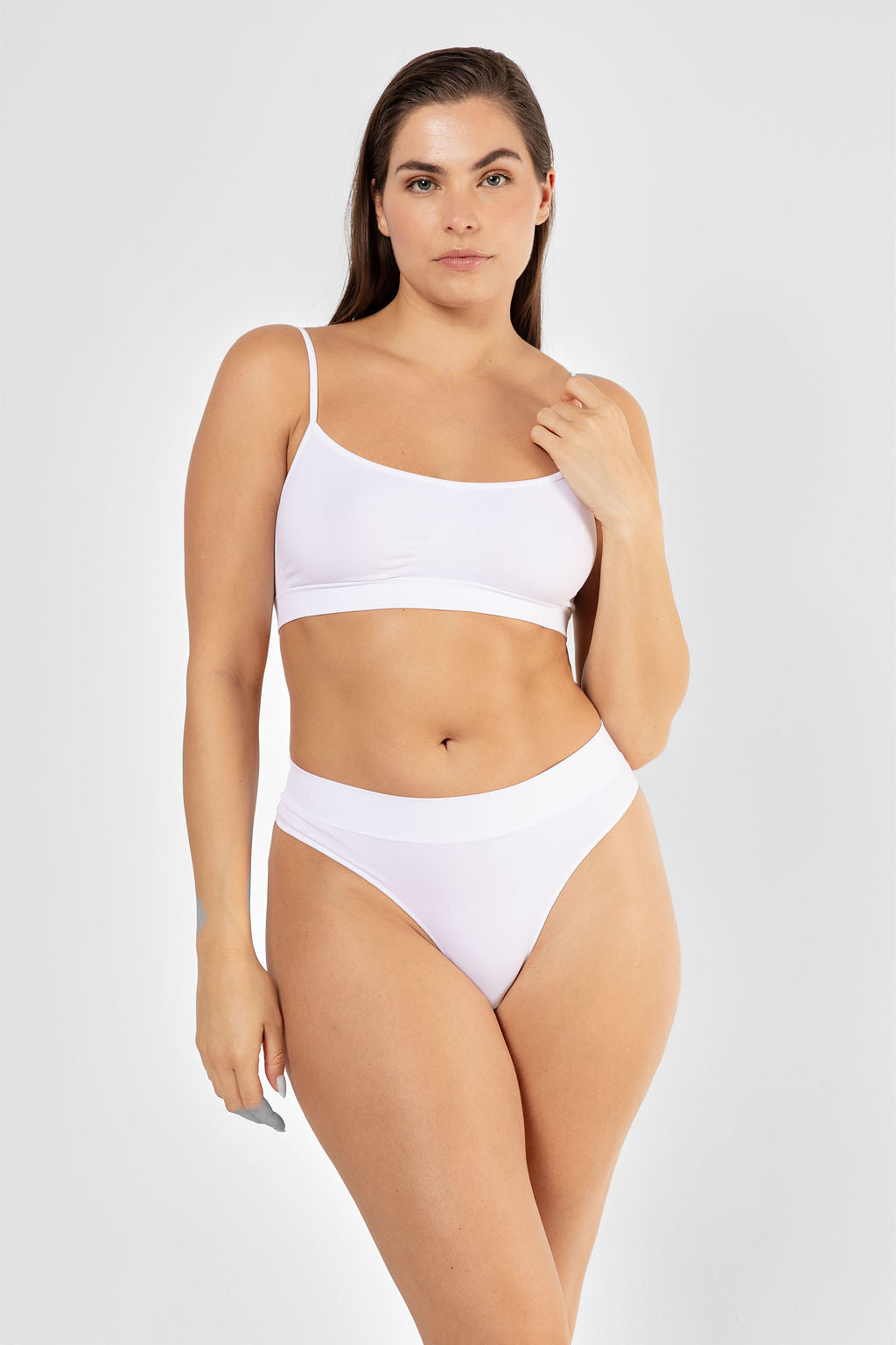 Scoop bralette White