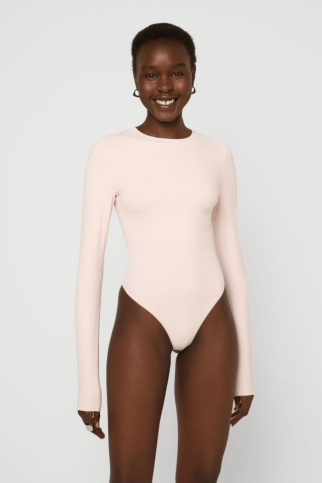 Softskin Longsleeve bodysuit Pink