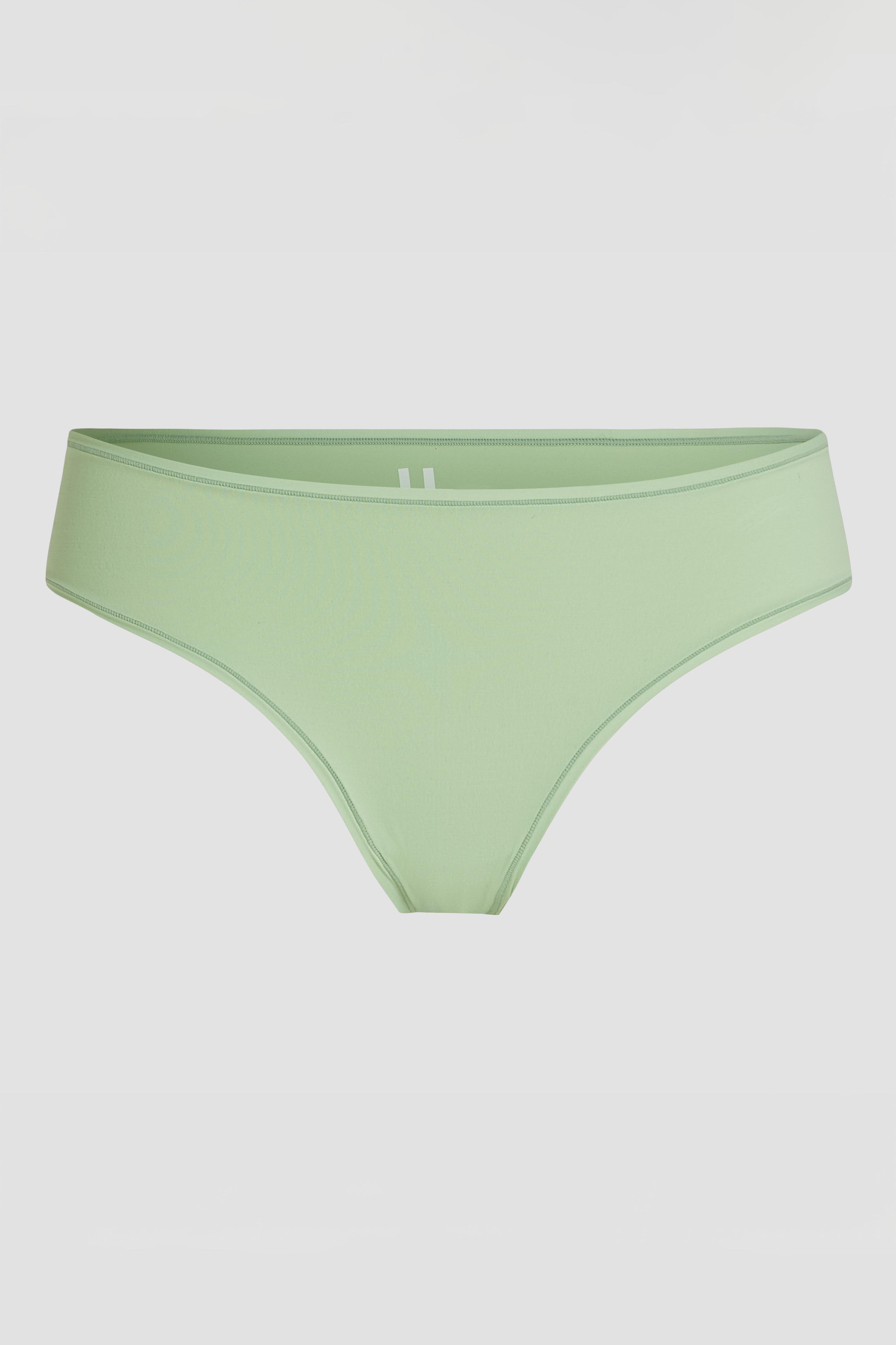 Matcha soft skin thong product photo with ultra stretch second skin fit and lightweight feel