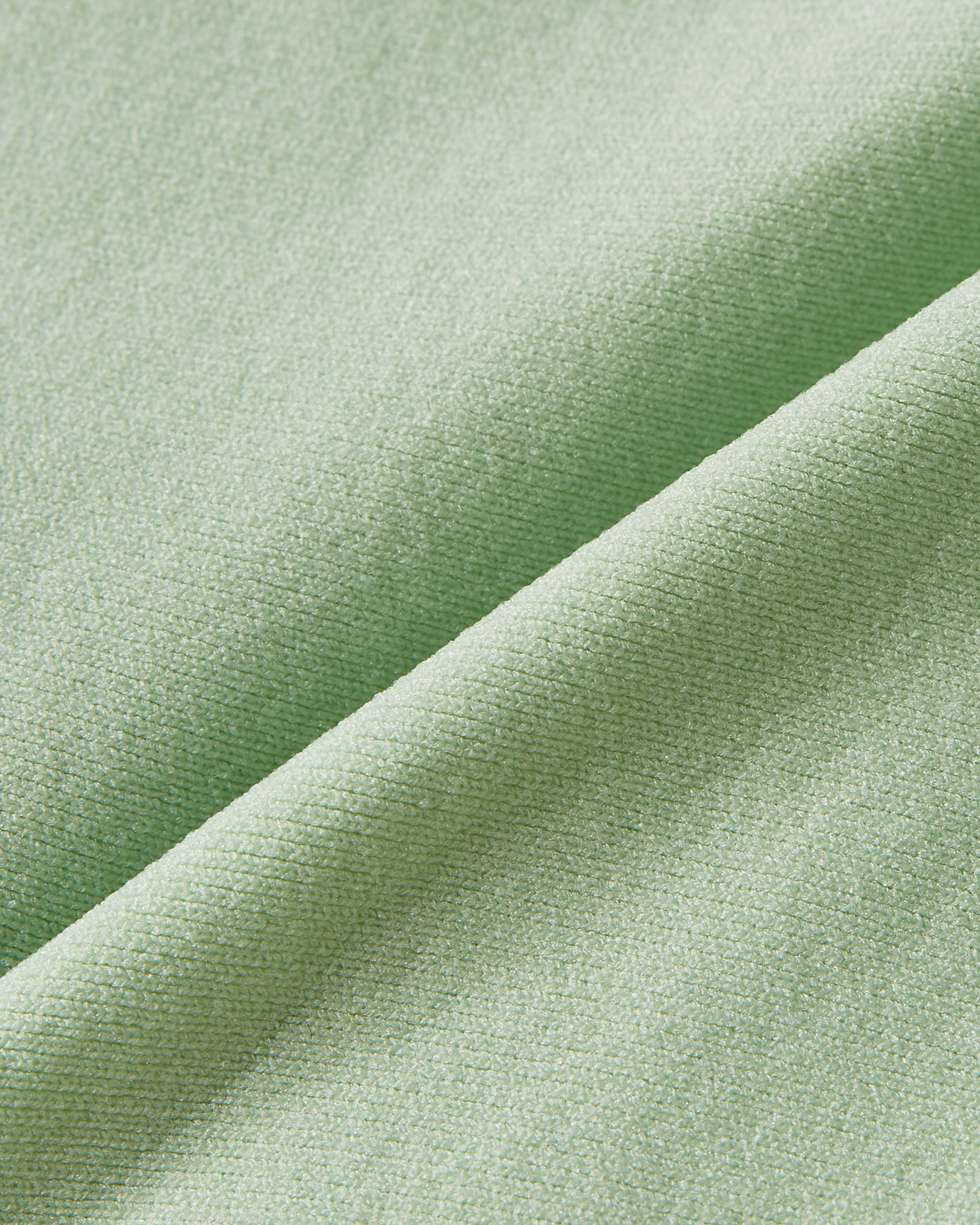 Fabric detail of matcha seamless thong focusing on breathable material with a clean and minimal finish