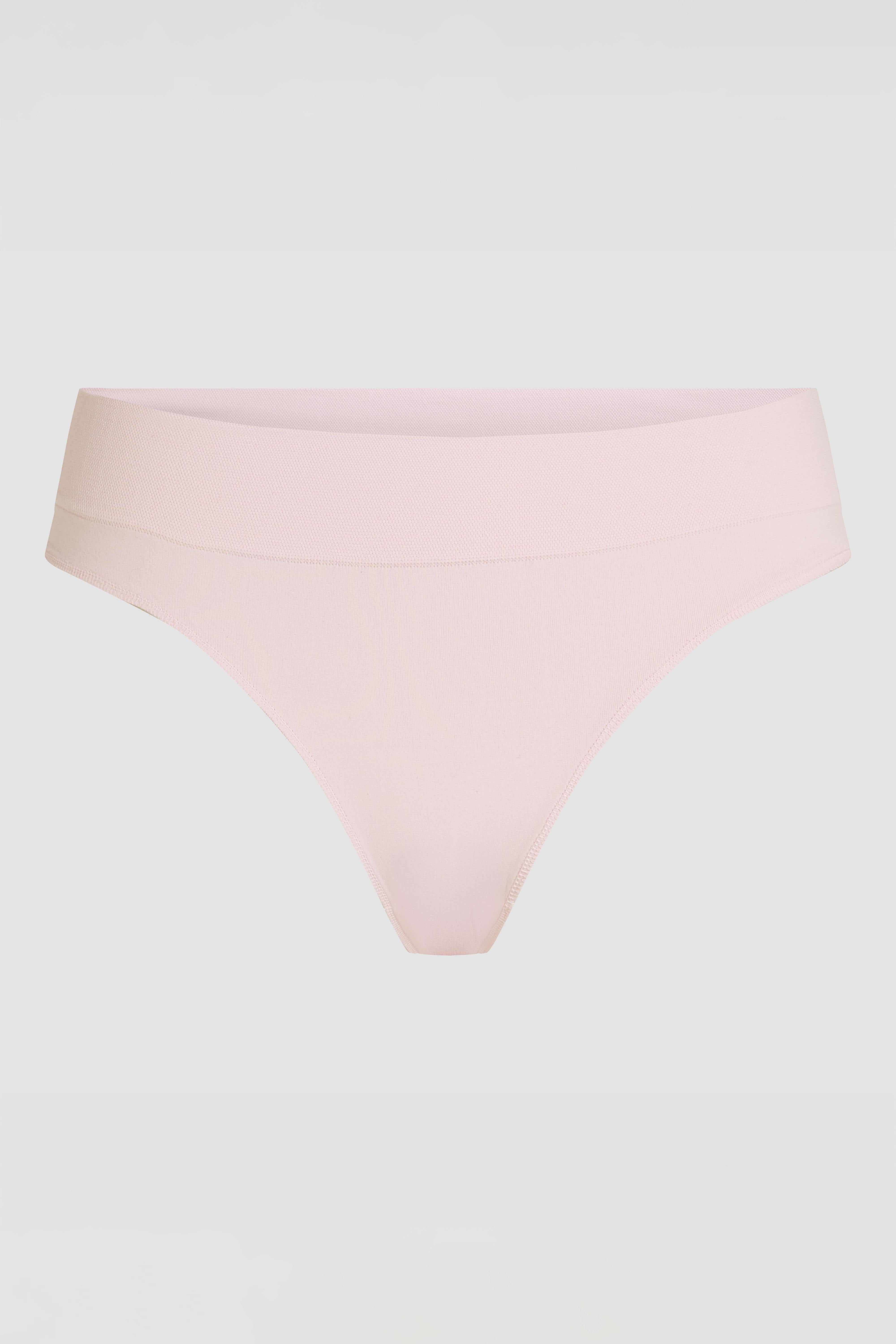 Pink everyday brazilian underwear product photo designed for comfort and natural movement