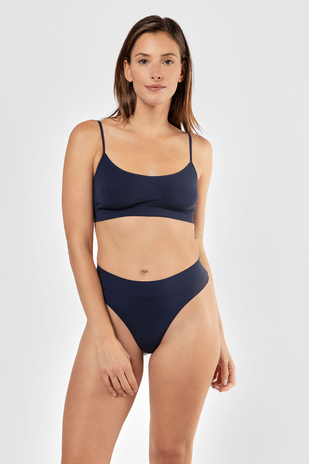 Scoop bralette Dark blue
