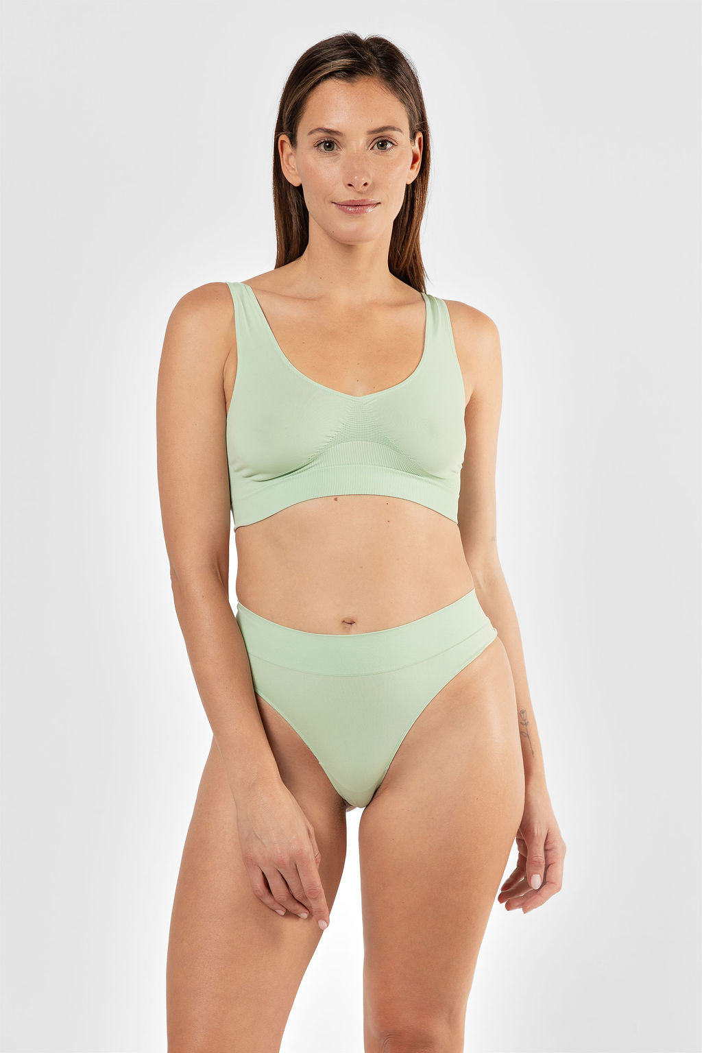 Tank bralette Matcha