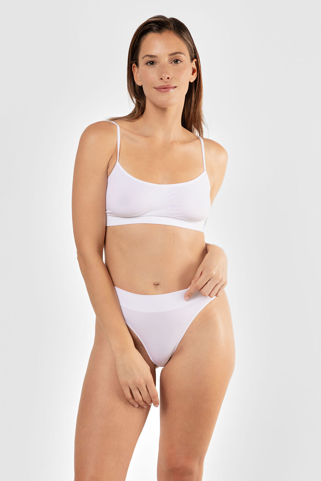 Scoop bralette White