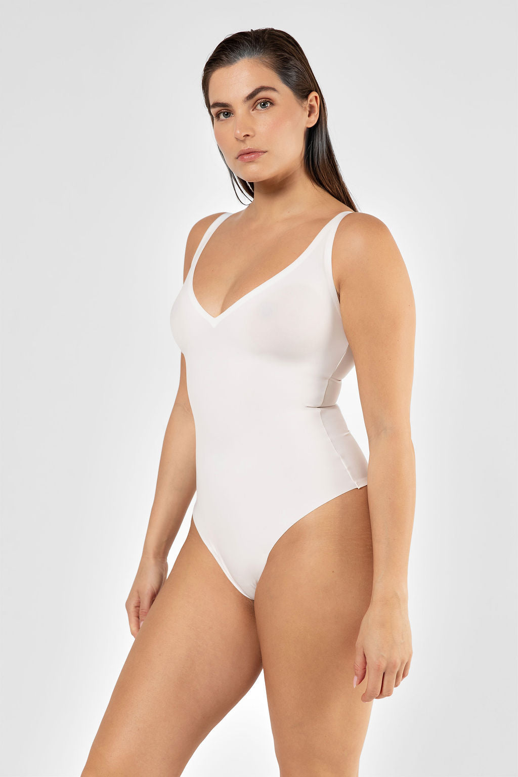 Laserwear Bodysuit thong White