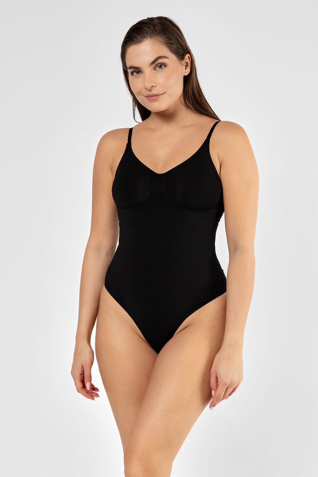Shape wear bodysuit thong Black