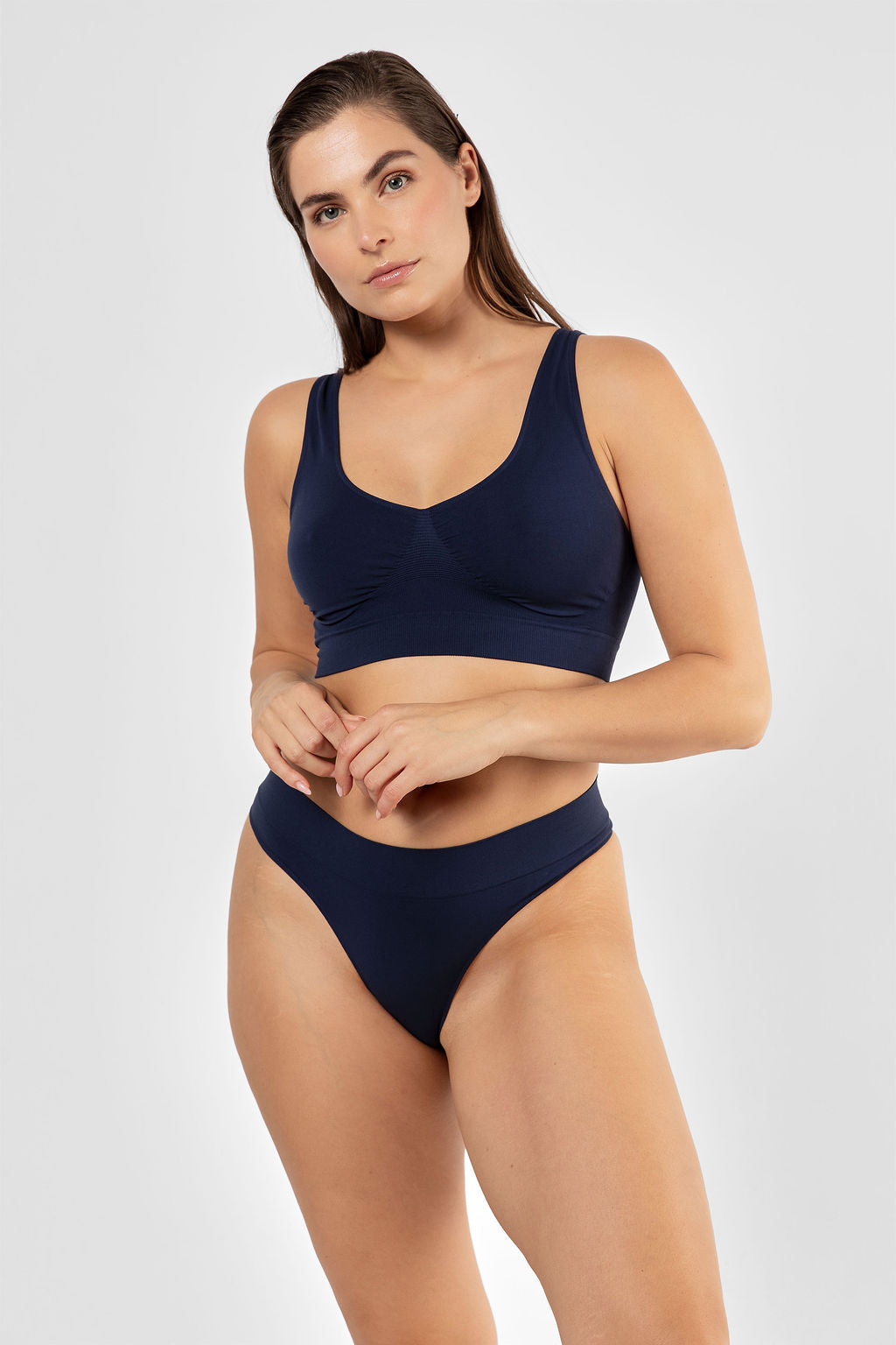Basic Brazilian Dark blue
