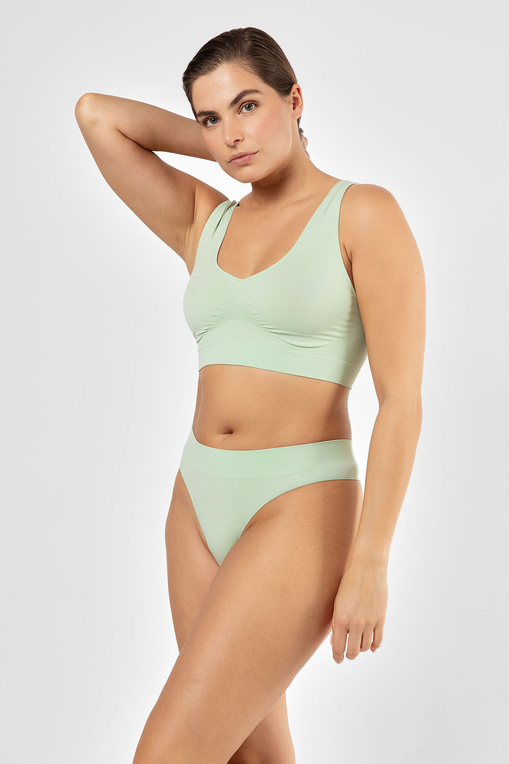 Tank bralette Matcha