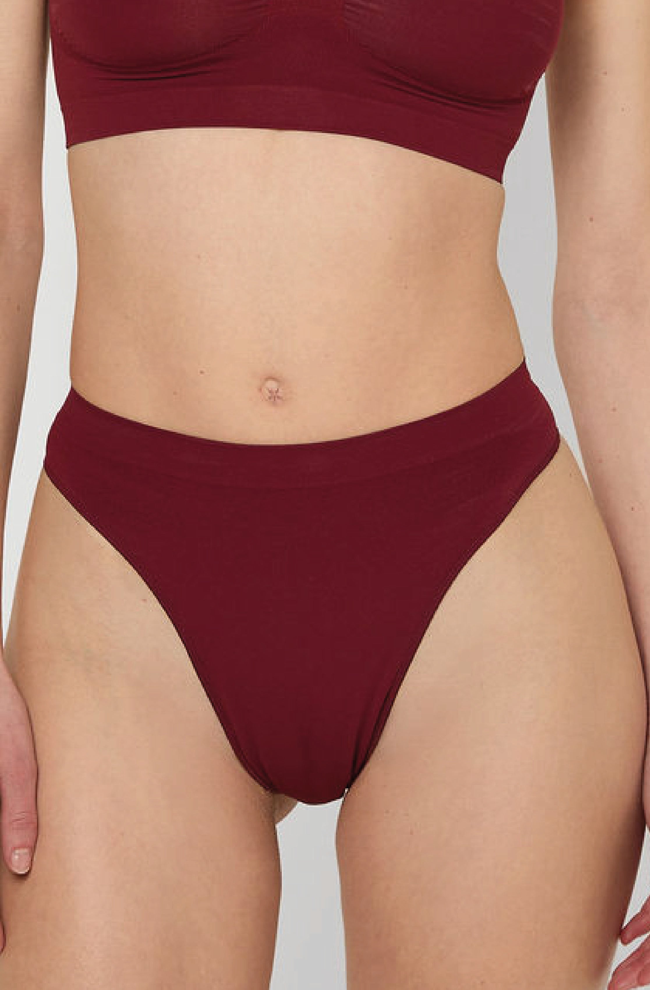Shape wear thong Bordeaux