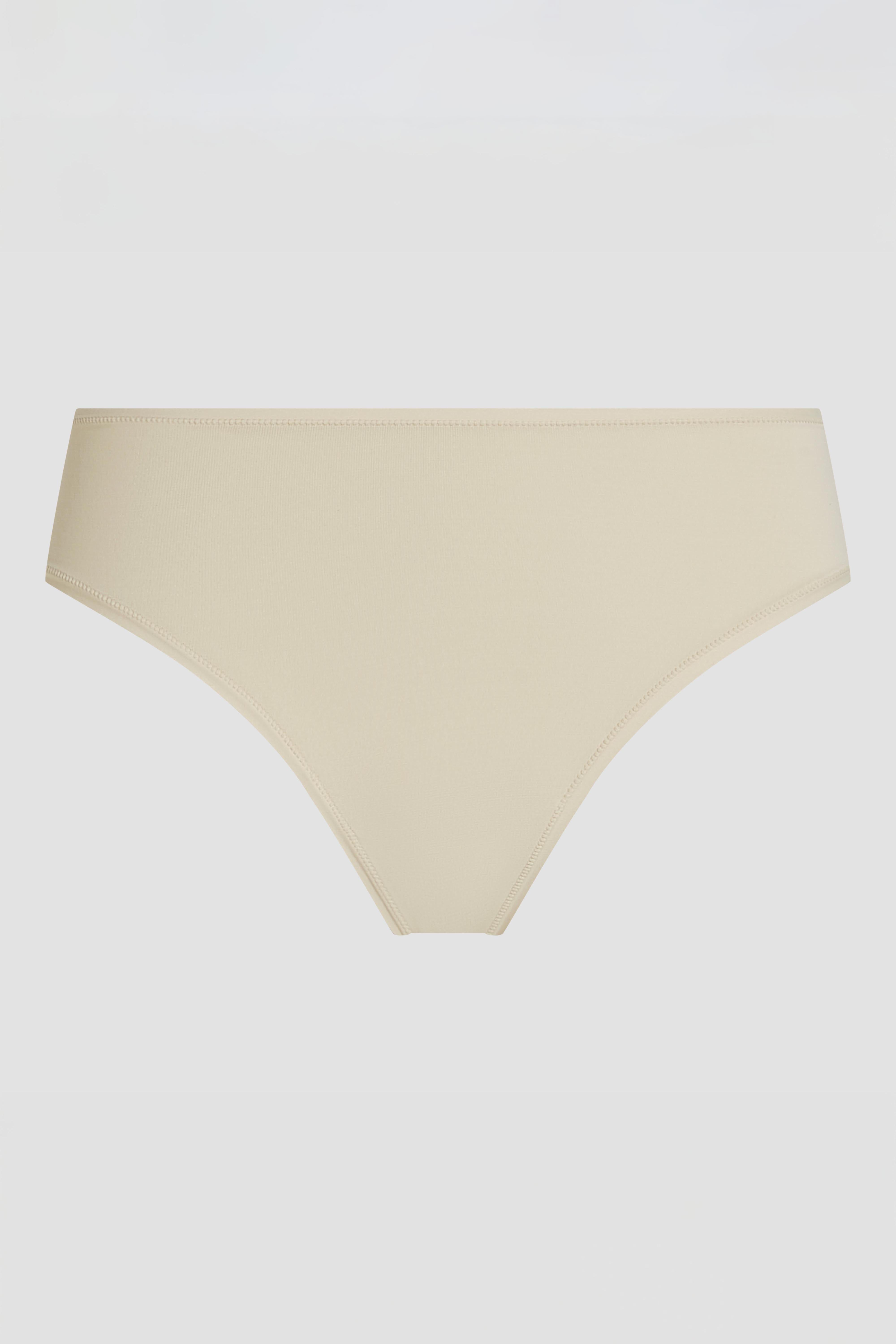 Soft Skin beige thong product image with breathable lightweight fabric and everyday comfort